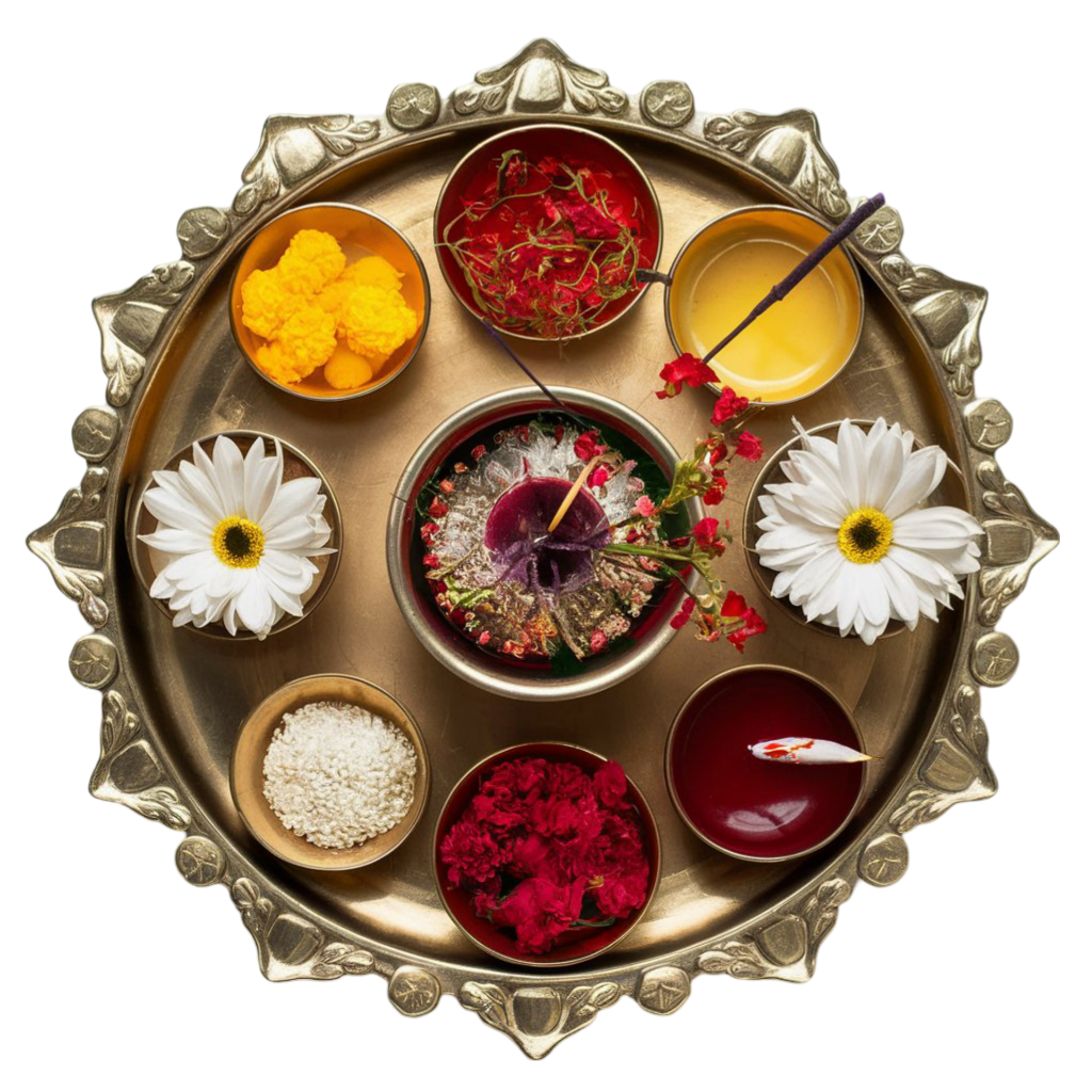 Puja thali
